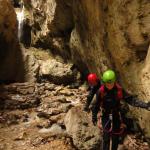 on Mauri e Miki Ferrata Burrone Giovanelli